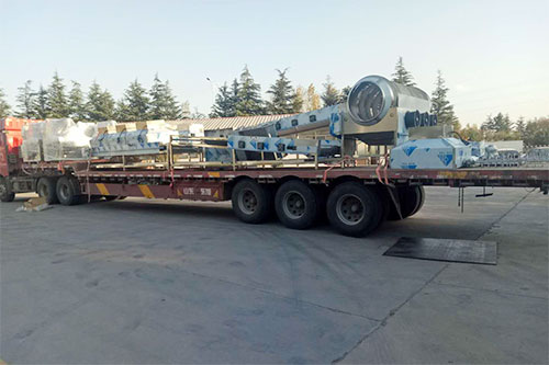 爆米花生產線發(fā)貨現(xiàn)場